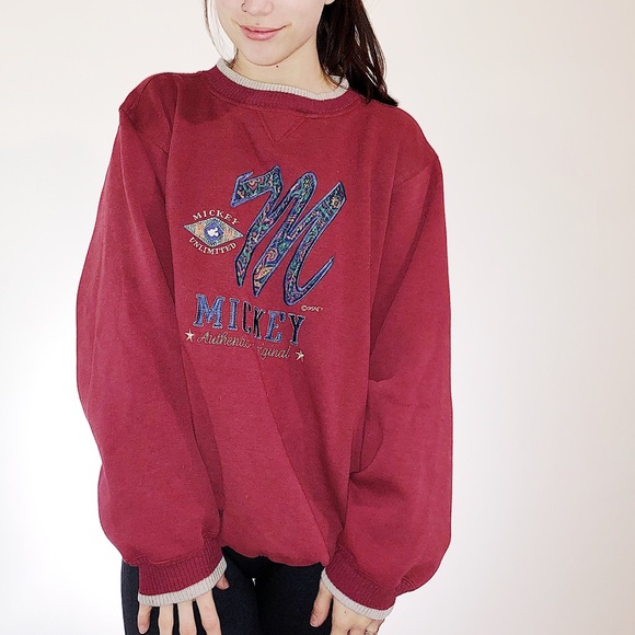 Disney Sweaters - Mickey Mouse Disney Original/Authentic Crew Neck